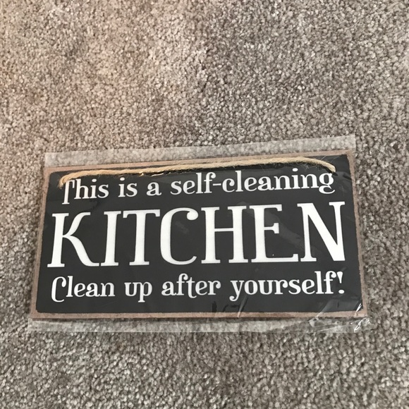 Other - Kitchen Decor, This is a Self Cleaning Kitchen Hanging Wall Art